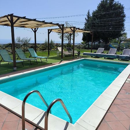 Villa Egle Belpasso, Villa Vacanza Con Piscina 외부 사진