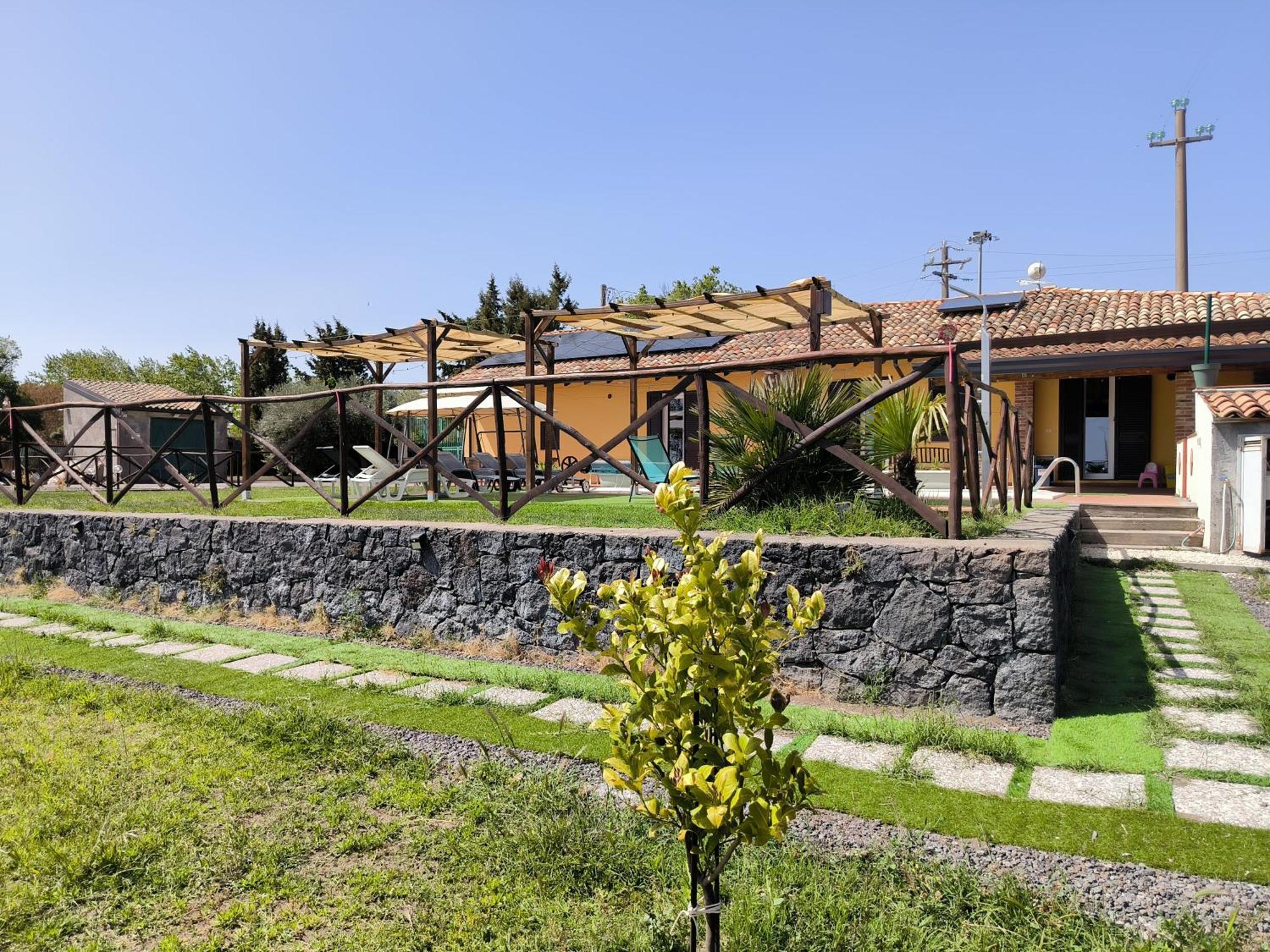 Villa Egle Belpasso, Villa Vacanza Con Piscina 외부 사진