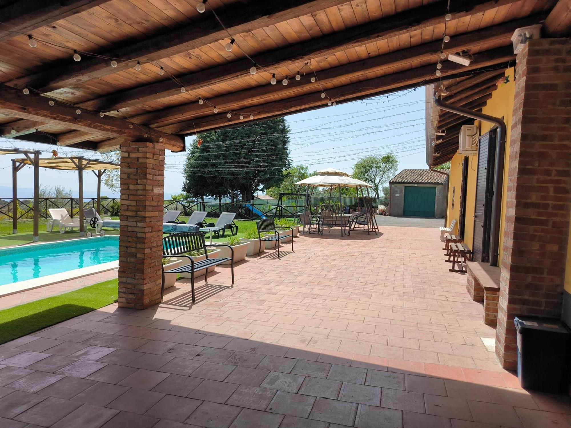 Villa Egle Belpasso, Villa Vacanza Con Piscina 외부 사진
